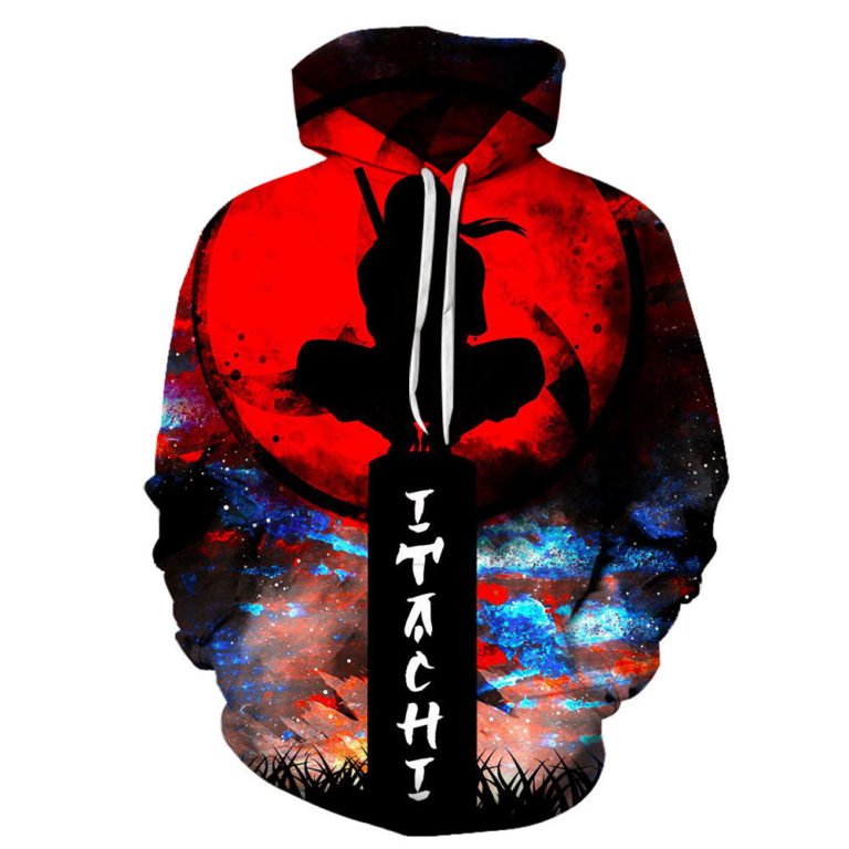 3D Printed Naruto Hoodie Shirt