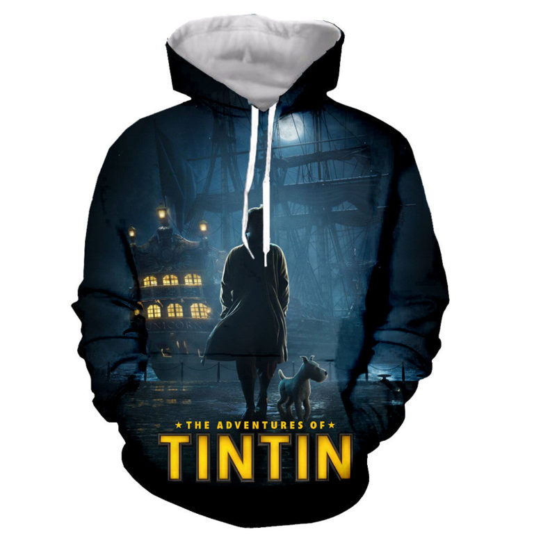 3D Printed Tintin Hoodedss