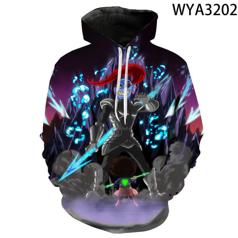 3D Printed Undertale Hoodie Shirts
