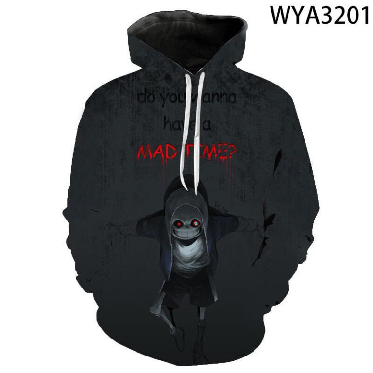 3D Printed Undertale Hoodie Shirts RB2345