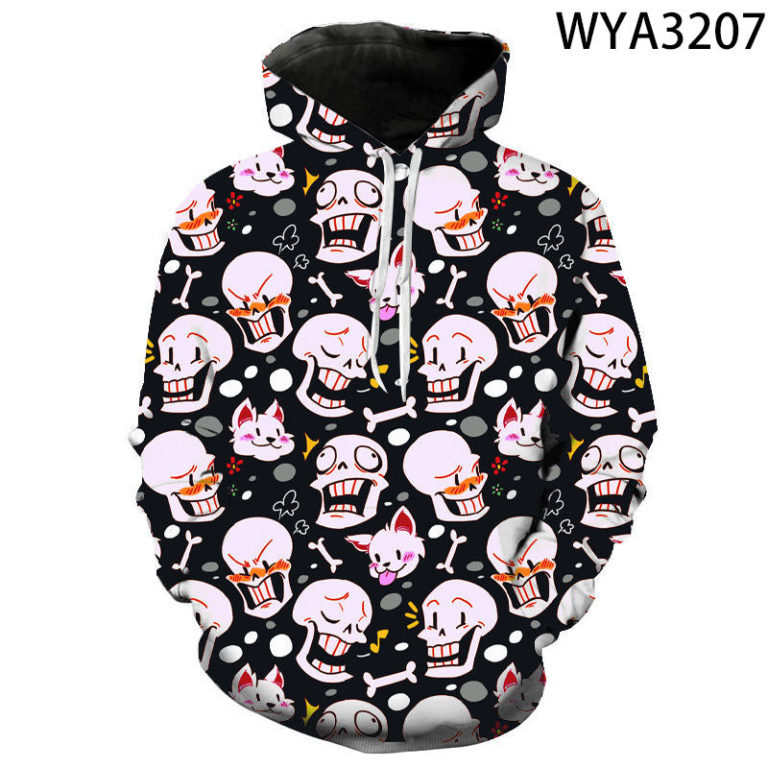 3D Printed Undertale Hoodie Shirts RB2411