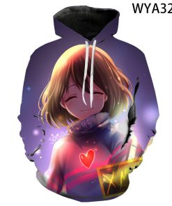 3D Printed Undertale Hoodie Shirts RB3126