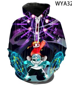 3D Printed Undertale Hoodie Shirts RB3370