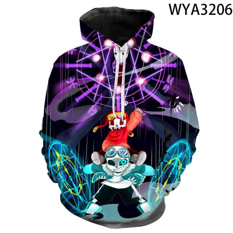 3D Printed Undertale Hoodie Shirts RB3370