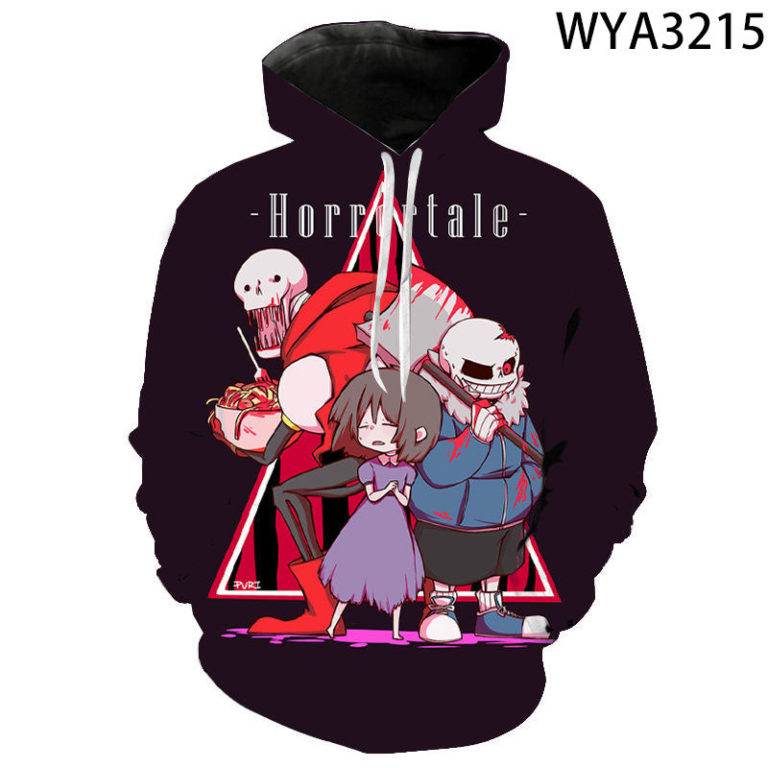3D Printed Undertale Hoodie Shirts RB5192