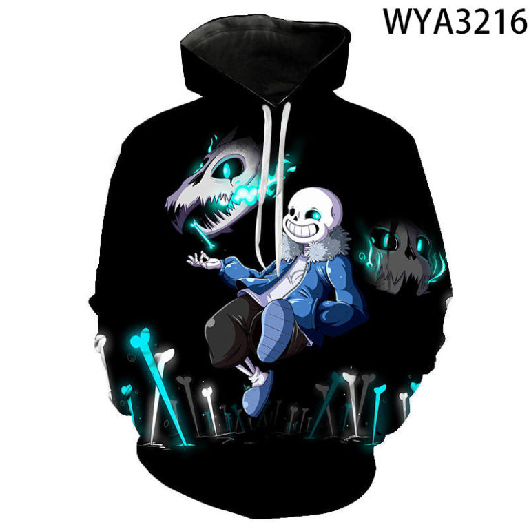 3D Printed Undertale Hoodie Shirts RB5705