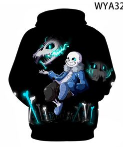 3D Printed Undertale Hoodie Shirts RB5705
