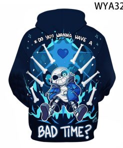 3D Printed Undertale Hoodie Shirts RB6334