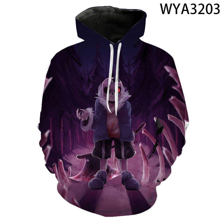 3D Printed Undertale Hoodie Shirts RB7736