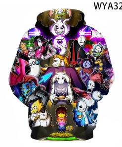 3D Printed Undertale Hoodie Shirts RB8019