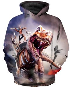 3D Printing Dinosaur Cool Hoodie Shirt