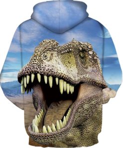 3D Printing Dinosaur Cool Hoodie Shirt RB5127
