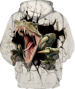 3D Printing Dinosaur Cool Hoodie Shirt RB5802