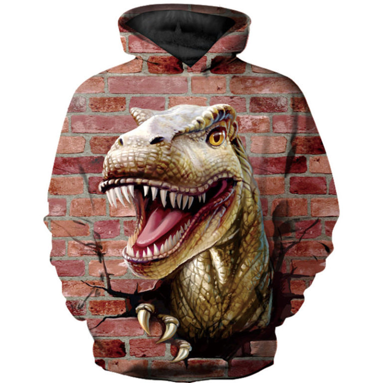 3D Printing Dinosaur Cool Hoodie Shirt RB7924