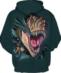 3D Printing Dinosaur Cool Hoodie Shirt RB8429