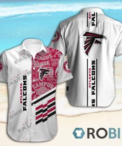 Atlanta Falcons Short Sleeve Button Down Hawaiian Shirt Atlanta Falcons Short Sleeve Button Down Hawaiian Shirt