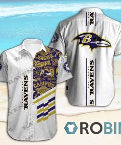 Baltimore Ravens Aloha Beach Shirt