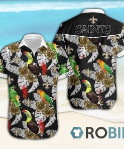 Best New Orleans Saints Beach Tropical Hawaiian Shirt