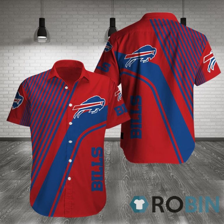 Buffalo Bills Aloha Hawaiian Shirt