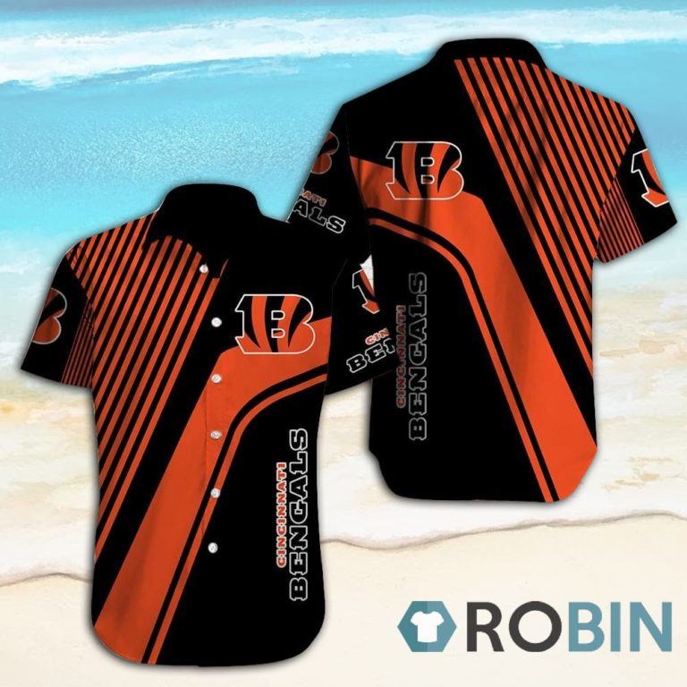 Cincinnati Bengals Beach Tropical Hawaiian Shirt