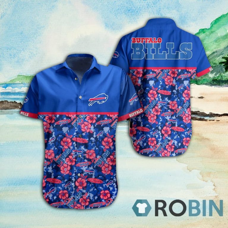 Great Buffalo Bills Aloha Beach Shirt