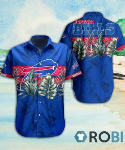 Great Buffalo Bills Hawaiian Beach Print Aloha Shirt Great Buffalo Bills Hawaiian Beach Print Aloha Shirt