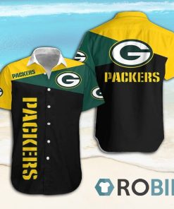Green Bay Packers Aloha Hawaiian Shirt
