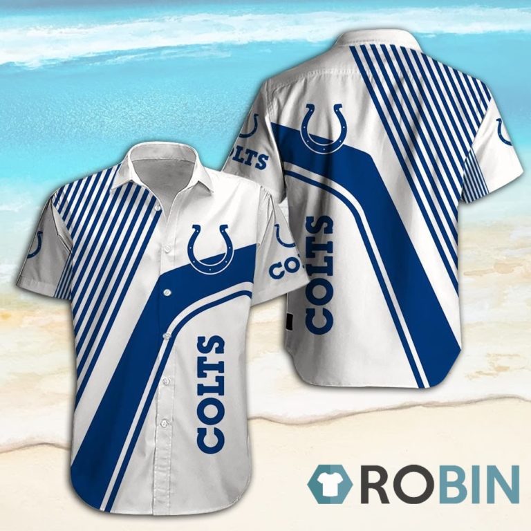 Indianapolis Colts Hawaiian Shirt Short Sleeves