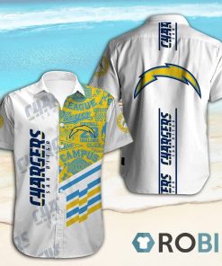 Los Angeles Chargers Casual Button-up Shirt 330