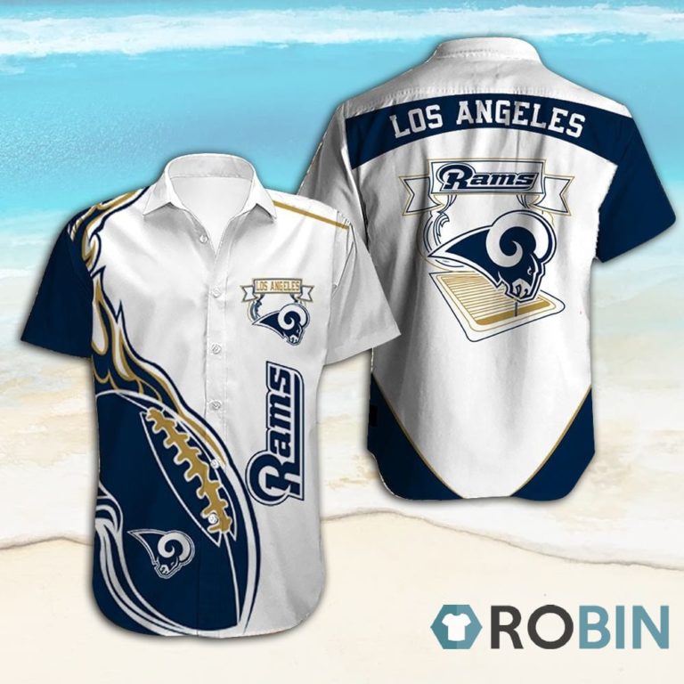 Los Angeles Rams Hawaiian Shirt Short Sleeves