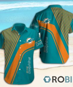 Miami Dolphins Casual Button-up Shirt 328