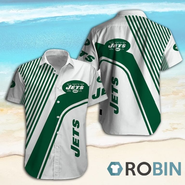 New York Jets Hawaiian Shirt Short Sleeves