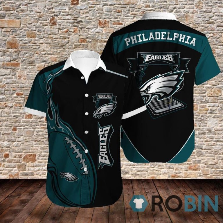 Philadelphia Eagles Beach Tropical Hawaiian Shirt