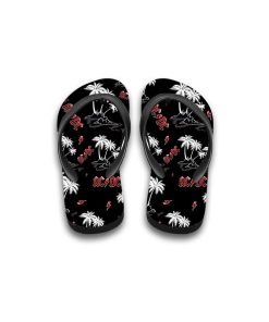 Ac Dc Hawaii Shirt and Beach Shorts And Flip Flops Ac Dc Hawaii Shirt and Beach Shorts And Flip Flops