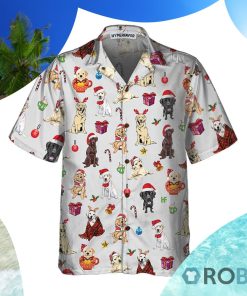 Adorable Labrador Retriever For Christmas Hawaiian Shirt
