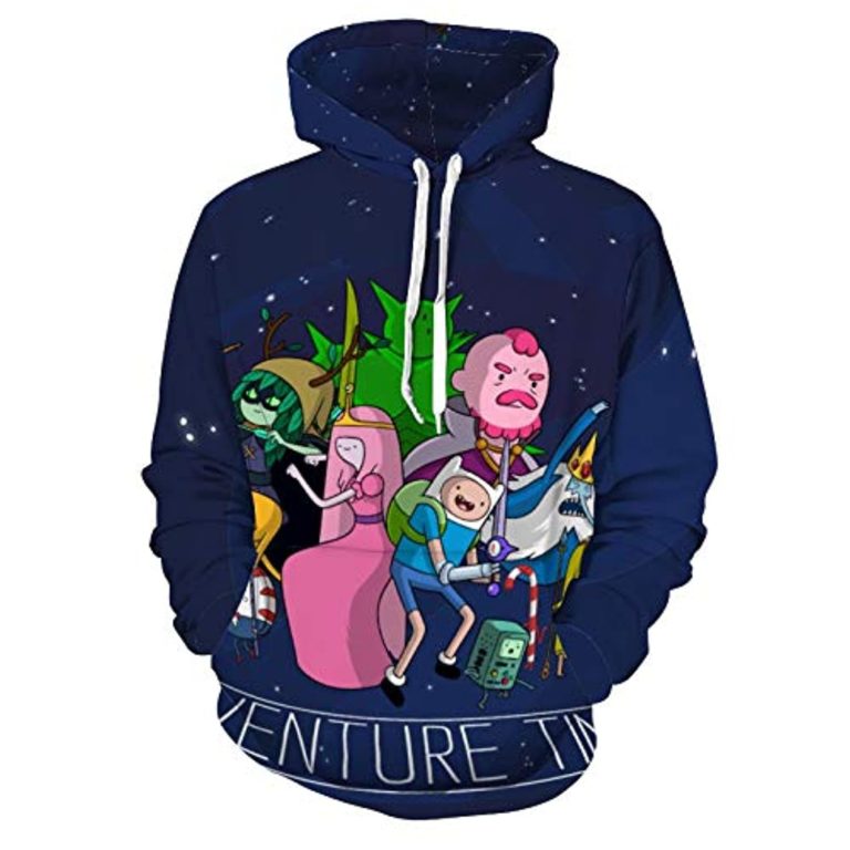 Adventure Time Hoodie Shirts – Unisex 3D Hooded