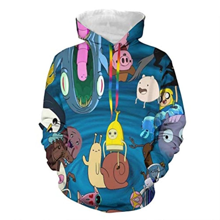 Adventure Time Hoodie Shirts – Unisex 3D Hooded RB9011