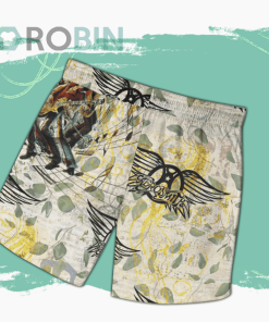 Aerosmith Band Hawaiian Shirts Beach Short