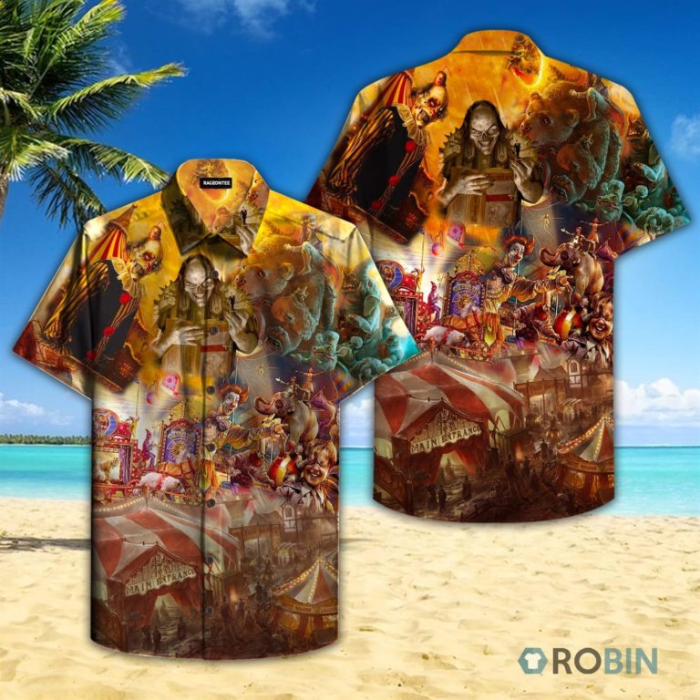 After Midnight Circus Horror Life Hawaiian Shirt