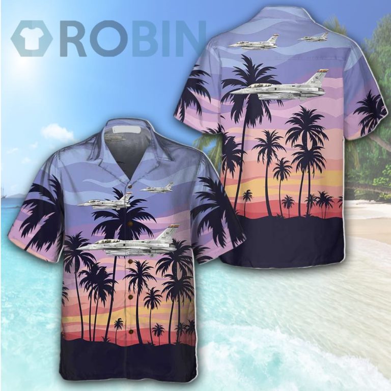 Aircraft On Sunset Hawaiian Shirt Aircraft Hawaiian Shirt