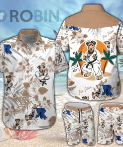 Airedale Terrier Jiu Jitsu Hawaiian Shirt & Shorts Set