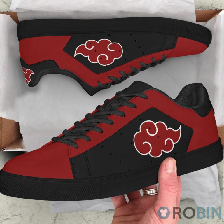 Akatsuki Cloud Shoes Custom Anime Stan Smith Sneakers