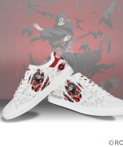 Akatsuki Sneakers Custom Naruto Anime Skateboard Shoes