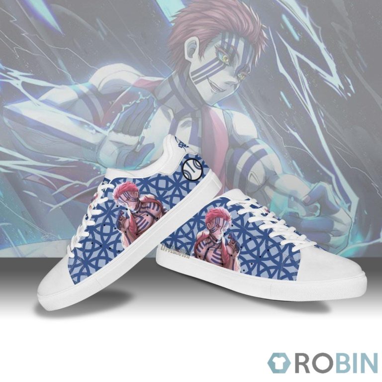 Akaza Skateboard Shoes Custom Demon Slayer Anime Sneakers