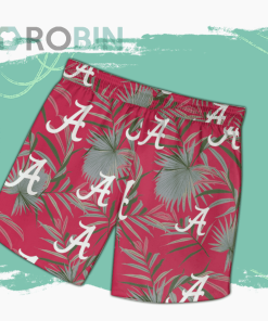 ALABAMA CRIMSON TIDE Hawaiian Shirts Beach Short