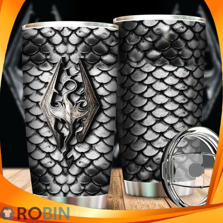 Alduin Dragon Of Skyrim Stainless Steel Tumbler