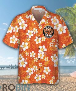 Aloha Hibiscus Chaba Flower Background Orange Hawaiian Shirt Aloha Hibiscus Chaba Flower Background Orange Hawaiian Shirt
