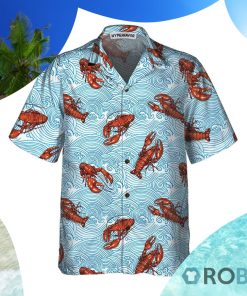 Aloha Lobster Hawaiian Shirt Aloha Lobster Hawaiian Shirt