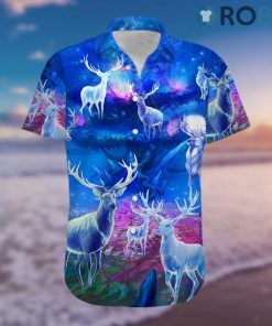 Amazing Magic Blue Light Hawaiian Shirt