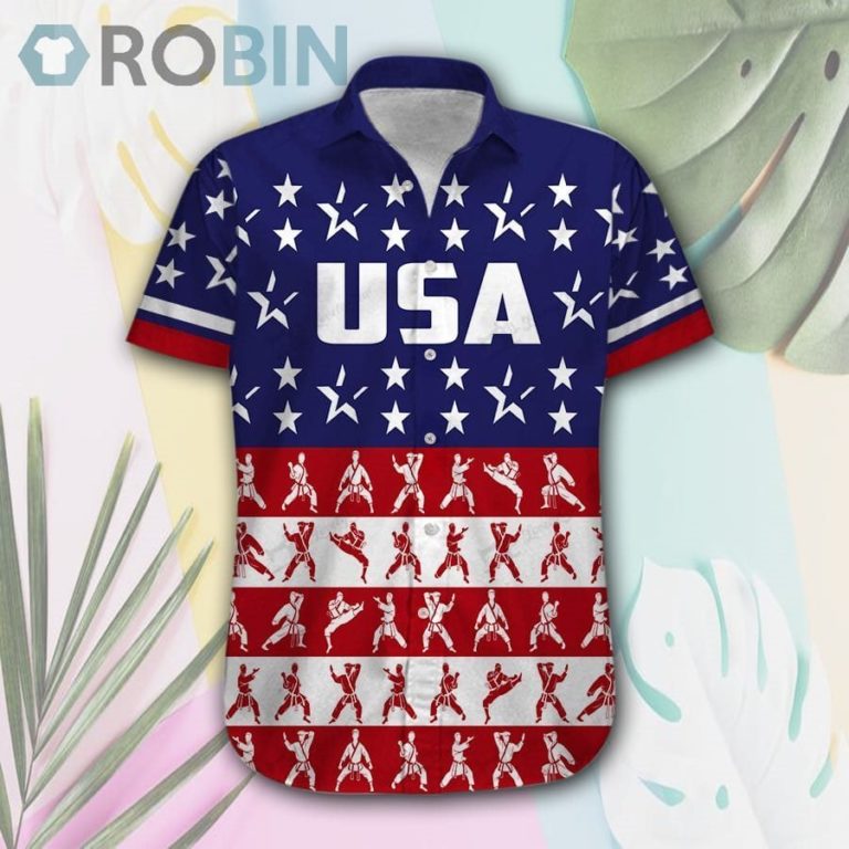 America Karate Hawaii Shirt & Shorts